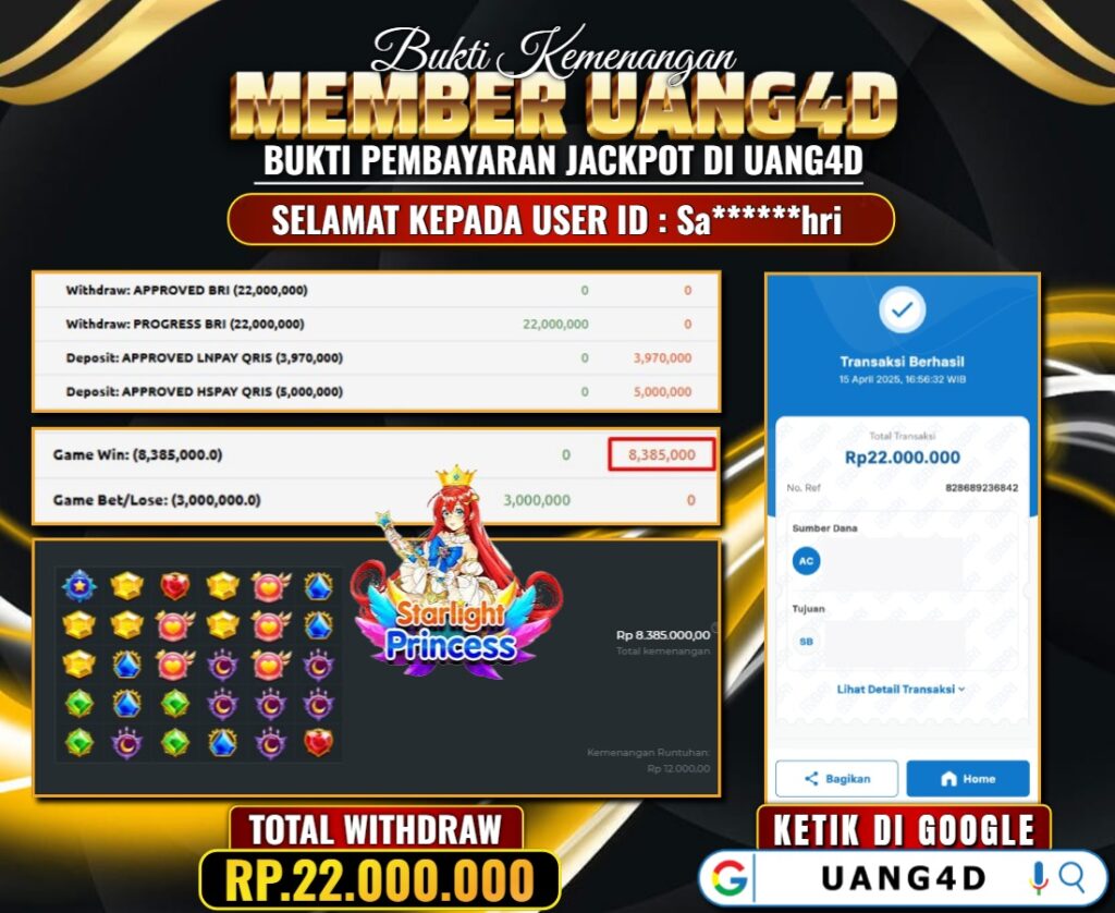 JACKPOT SLOT STARLIGHT PRINCES