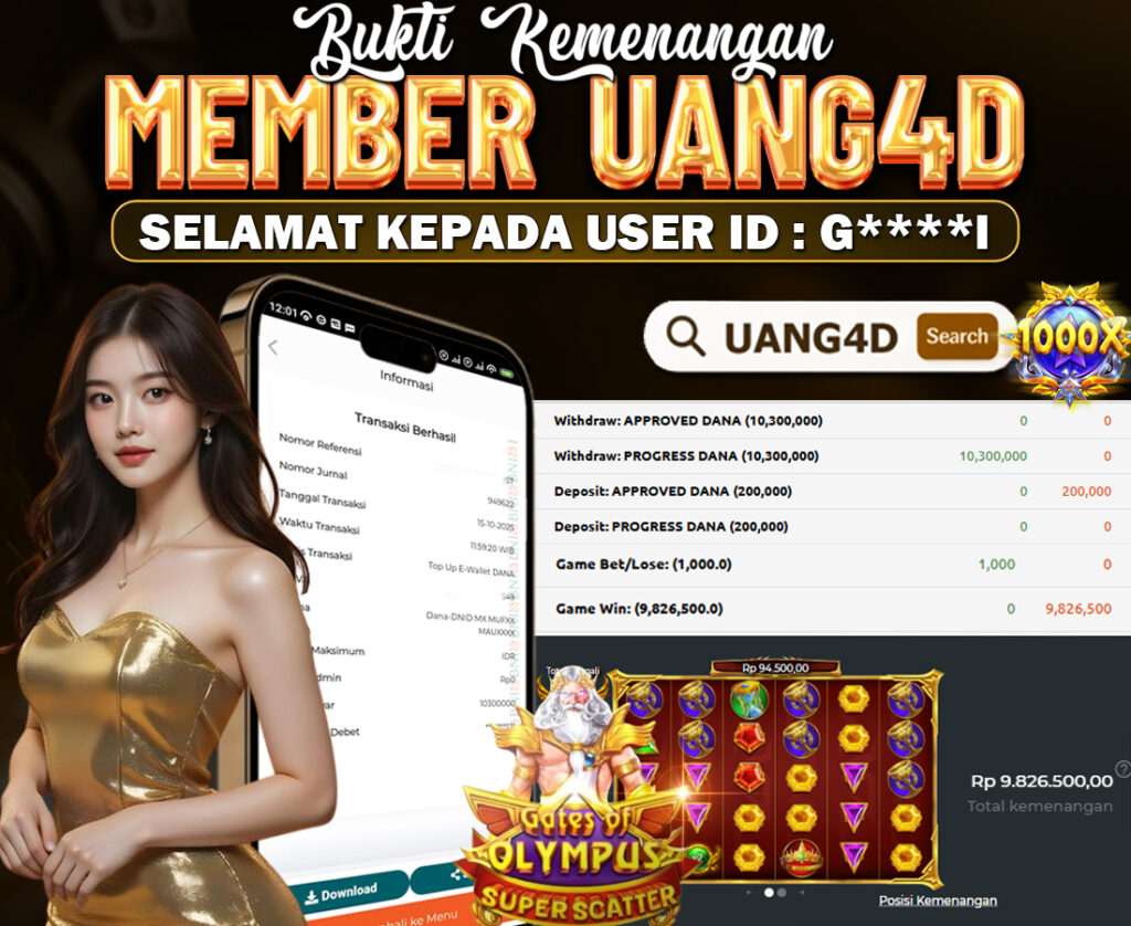 JACKPOT SLOT GATES OF OLYMPUS SUPER SCETER